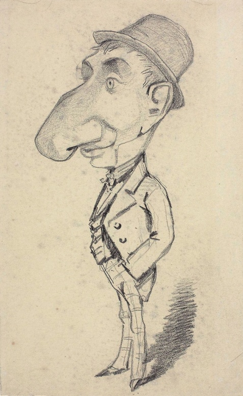 Caricature of a Man with a Large Nose.jpg